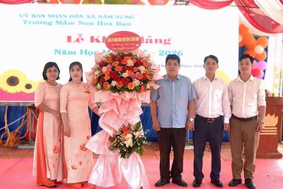 TRƯỜNG MẦM NON HOA BAN LONG TRỌNG TỔ CHỨC LỄ KHAI GIẢNG NĂM HỌC 2025 – 2026
